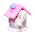 Точилка механическая с контейнером, 5 видов заточки, Домик розовый 10606257 - фото 16940311