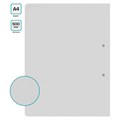 Папка с пружинным скоросшивателем А4, 500 мкм, корешок 15 мм, Calligrata, до 100 листов, белая 10697998 - фото 16940646
