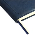 Ежедневник недатированный, A5, 136 листов, кожзам, deVENTE. Seattle, твердая обложка с поролоном, термотиснение, перфорация, ляссе, блок 70%, синий 10815495 - фото 16941313