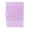 Ежедневник недатированный, A5, 136 листов, кожзам, deVENTE. Tailor, твердая обложка с поролоном, хлястик, перфорация, ляссе, блок 70%, сиреневый 10815515 - фото 16941334