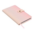 Планинг карманный недатированный 80 листов, 100х170мм, deVENTE.Elizabeth, твердая обложка кожзам с поролоном, хлястик, блок 70, розовый 10815537 - фото 16941396