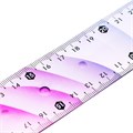 Набор геометрический гибкий силиконовый (линейка 30см+2 угольника+транспортир) Градиент 10553228 - фото 16941625