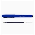 Ручка гелевая, синяя паста, 0.5 мм, пластик «23 февраля» 10616471 - фото 16942241