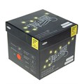 Гирлянда «Бахрома» 4 × 0.6 м, IP44, прозрачная нить, 180 LED, свечение красное, 8 режимов, 220 В 187270 - фото 16951584