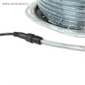 Световой шнур Luazon Lighting 11 мм, IP65, 100 м, 24 LED/м, 220 В, 2W, постоянное свечение, свечение красное 767711 - фото 16952609