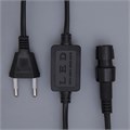 Шнур питания Luazon Lighting для светового шнура 11 мм, 2-pin, 220 В 767715 - фото 16952623