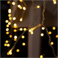 Гирлянда «Бахрома» 4 × 0.6 м, IP44, прозрачная нить, 180 LED, свечение тёплое белое, 8 режимов, 220 В 1080153 - фото 16953200