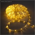 Световой шнур Luazon Lighting 10 мм, IP65, 10 м, 24 LED/м, 220 В, 8 режимов, свечение тёплое белое 1589826 - фото 16954018