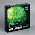 Световой шнур Luazon Lighting 10 мм, IP65, 20 м, 24 LED/м, 220 В, 8 режимов, свечение зелёное 1589835 - фото 16954064