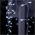 Гирлянда «Бахрома» 4 × 0.6 м, IP44, белая нить, 180 LED, свечение белое, 8 режимов, 220 В 2361677 - фото 16954825