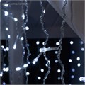 Гирлянда «Бахрома» 3 × 0.9 м, IP44, УМС, прозрачная нить, 232 LED, свечение белое, 220 В 2361649 - фото 16955215