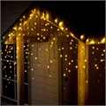 Гирлянда «Бахрома» 3 × 0.9 м, IP44, УМС, тёмная нить, 232 LED, свечение тёплое белое, 220 В 2361658 - фото 16955233