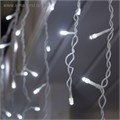 Гирлянда «Бахрома» 3 × 0.6 м, IP44, УМС, белая нить, 160 LED, свечение белое, мерцание белым, 220 В 3584170 - фото 16957588