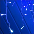 Гирлянда «Бахрома» 3 × 0.6 м, IP44, УМС, белая нить, 160 LED, свечение синее, мерцание белым, 220 В 3584172 - фото 16957602