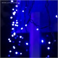 Гирлянда «Бахрома» 3 × 0.6 м, IP44, УМС, тёмная нить, 160 LED, свечение синее, мерцание белым, 220 В 3584178 - фото 16957632