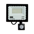 Прожектор светодиодный, 30 Вт, 2700 Лм, 6500К, Датчик движения, IP66 3548886 - фото 16958274
