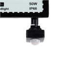 Прожектор светодиодный, 50 Вт, 4000 Лм, 6500К, Датчик движения, IP66 3548887 - фото 16958288