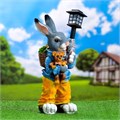 Садовый фонарь "Заяц с фонармком и игрушкой" 27х24х52см 4203372 - фото 16959026 Садовый фонарь "Заяц с фонармком и игрушкой" 27х24х52см 4203372 - фото 16959026