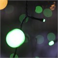 Гирлянда «Нить» 10 м, IP44, тёмная нить, 100 LED, свечение зелёное, 2 режима, солнечная батарея 4137007 - фото 16959551