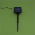 Гирлянда «Нить» 10 м, IP44, тёмная нить, 100 LED, свечение зелёное, 2 режима, солнечная батарея 4137007 - фото 16959555