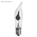 Лампа накаливания для рождественской горки с эффектом пламени, 1.5 Вт, цоколь Е12, 2 шт 4357278 - фото 16960991