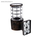 Светильник настенный Luazon Lighting 1хE27х60 Вт "Модерн", пластик, вверх, бронза 4597916 - фото 16962565 Светильник настенный Luazon Lighting 1хE27х60 Вт "Модерн", пластик, вверх, бронза 4597916 - фото 16962565