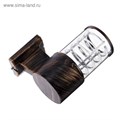 Светильник настенный Luazon Lighting 1хE27х60 Вт "Модерн", пластик, вверх, бронза 4597916 - фото 16962566 Светильник настенный Luazon Lighting 1хE27х60 Вт "Модерн", пластик, вверх, бронза 4597916 - фото 16962566