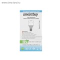 Лампа светодиодная Smartbuy, Е27, А60, 15 Вт, 6000 К, холодный белый свет 3804022 - фото 16962817