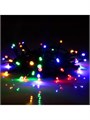 Гирлянда «Нить» 5 м, IP44, тёмная нить, 50 LED, свечение мульти, 2 режима, солнечная батарея 6253323 - фото 16973048