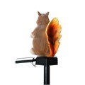 Садовый светильник на солнечной батарее «Белочка с орешком», 41 см, 1 LED, свечение тёплое белое 7322828 - фото 16974904