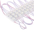 Светодиодный модуль, МИНИ, 1.5 Вт, 3 LED, 135 Lm, IP65, 6500К ,12V БЕЛЫЙ, набор 20 шт. 9209042 - фото 16980516