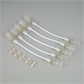 Набор гибких коннекторов Luazon Lighting для гибкого неона 16 мм, 5 см, 5 штук 9143277 - фото 16983838