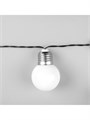 Гирлянда «Нить» 2.7 м с насадками «Белые шары», IP44, тёмная нить, 10 LED, свечение тёплое белое, 8 режимов, солнечная батарея 9399592 - фото 16989809