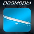 Светильник трековый SLIM "Линия-66" LED 36Вт 3000K-6000К 48V CRI90 белый 3,2х3,8х66,2см 9909429 - фото 17009157