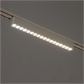 Светильник трековый SLIM "Линза-33" LED 18Вт 3000K-6000К 48V CRI90 белый 3,2х3,8х33,8см 9909433 - фото 17009214