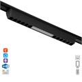 Светильник трековый SLIM "Линия трек33" LED 18Вт 3000-6000К 48V CRI90 черный 3,2х3,8х33,8см   990943 9909434 - фото 17009223