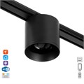 Светильник трековый SLIM "Цилинр" LED 12Вт 3000K-6000К 48V CRI90 черный 8х8х7,5см 9909442 - фото 17009330