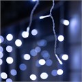 Гирлянда «Бахрома» 6 × 0.7 м, IP44, УМС, белая нить, 120 LED, свечение белое, 220 В 10610428 - фото 17023215