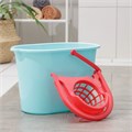 Ведро с отжимом «Классика», 10 л, цвет МИКС 586906 - фото 17038219