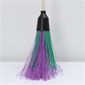 Метла полипропиленовая, круглая, наборная «Стандарт», с черенком, 4 кольца, цвет МИКС 1007163 - фото 17038441