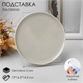 Подставка под тарелку 13 х 16,5 х 14,5 см, оргстекло 2 мм, В ЗАЩИТНОЙ ПЛЁНКЕ 1564770 - фото 17038909