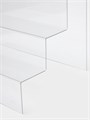 Горка 3 ступеньки, 57,5 х 29,5 х 30 см, оргстекло 3 мм, В ЗАЩИТНОЙ ПЛЁНКЕ 1564773 - фото 17038943