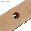 Щётка для подметания пола с резьбой, 25×5 см 1817049 - фото 17039187