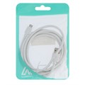 Кабель Luazon, microUSB - USB, 1 А, 1.5 м, утолщенный, белый 1928849 - фото 17039580