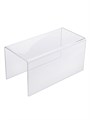 Ступенька одинарная 20×10×10 см, оргстекло 2 мм, В ЗАЩИТНОЙ ПЛЁНКЕ 2249211 - фото 17039724