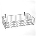 Полка-корзина для экономпанелей, 60 х 30 х 15 см, цвет хром 2473724 - фото 17039796