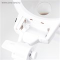Лампа-лупа для творчества LEDх2 от 3ААА белый 24,5х22х15,5 см 2541501 - фото 17040021