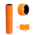 Набор из 10 роликов, в 1 ролике 200 штук, ценники на ленте для этикет-пистолета, 12 х 21 мм, оранжевые 2875739 - фото 17040345