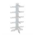 Подставка под очки, 15,5×14×31 см, пять ярусов, цвет белый 3545532 - фото 17040626