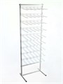 Стойка для семян 60 х 40 х 180, 9 ярусов с крючками L25 см, d4 мм, цвет белый 4191771 - фото 17040862